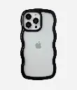 black bordered iphone every model cover